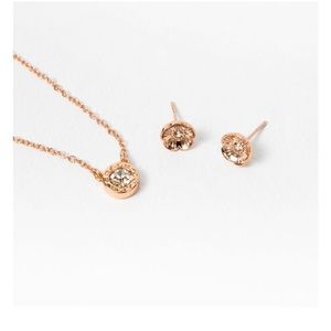 Never Been Worn Coach Necklace and Earrings Matching Set!